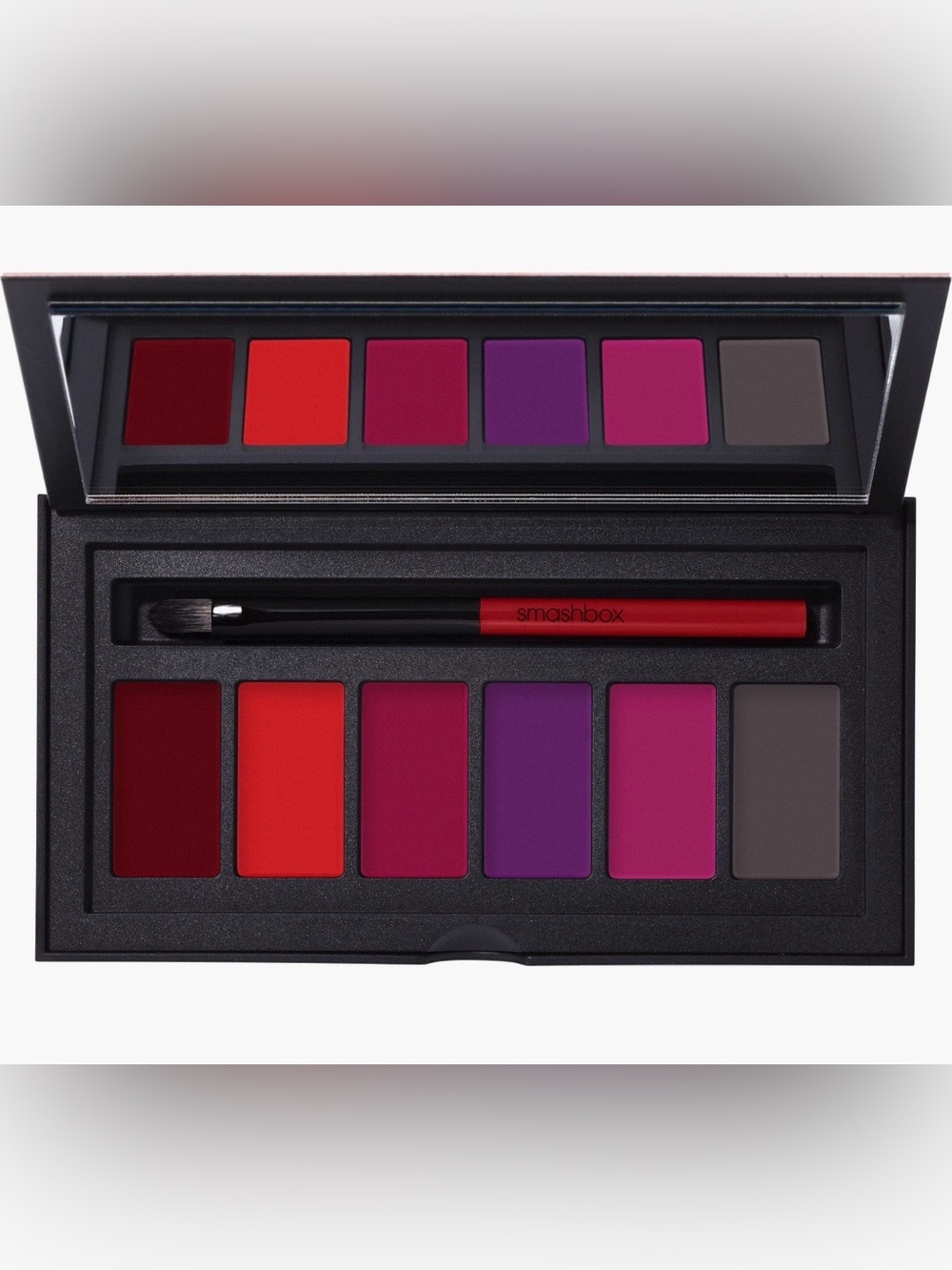 NWB Smashbox Be Legendary Pucker Up Lipstick Palette Bold Jewel Tones Festival
